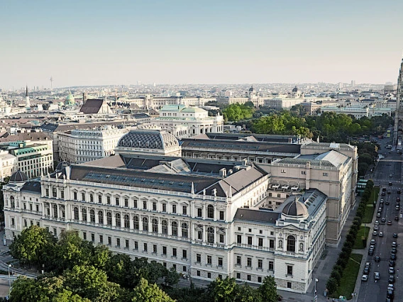 aerial view of symposium location