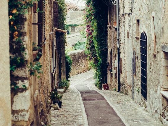 italian scenic street