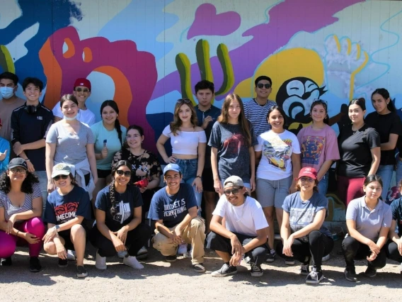 upward bound group photo