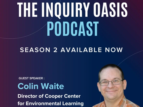 the inquiry oasis podcast, colin waite, cooper center