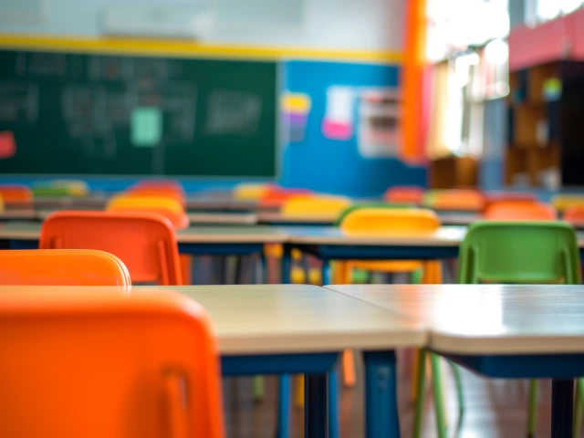 elementary school classroom 