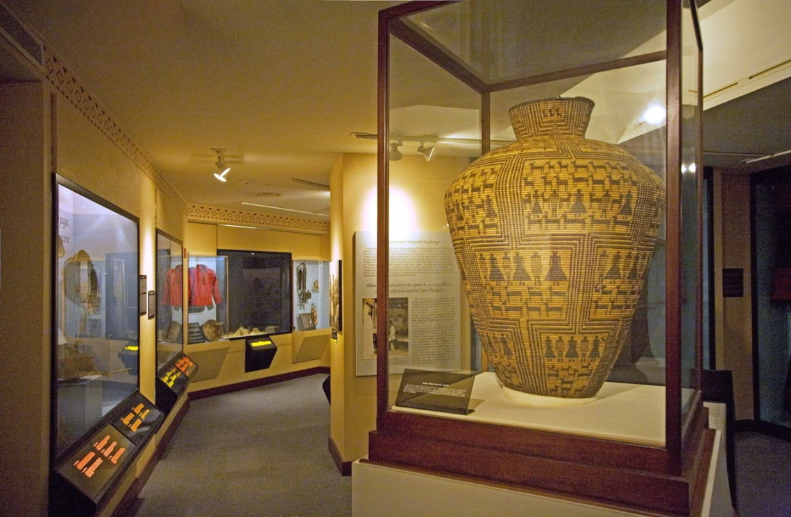 display view in museum