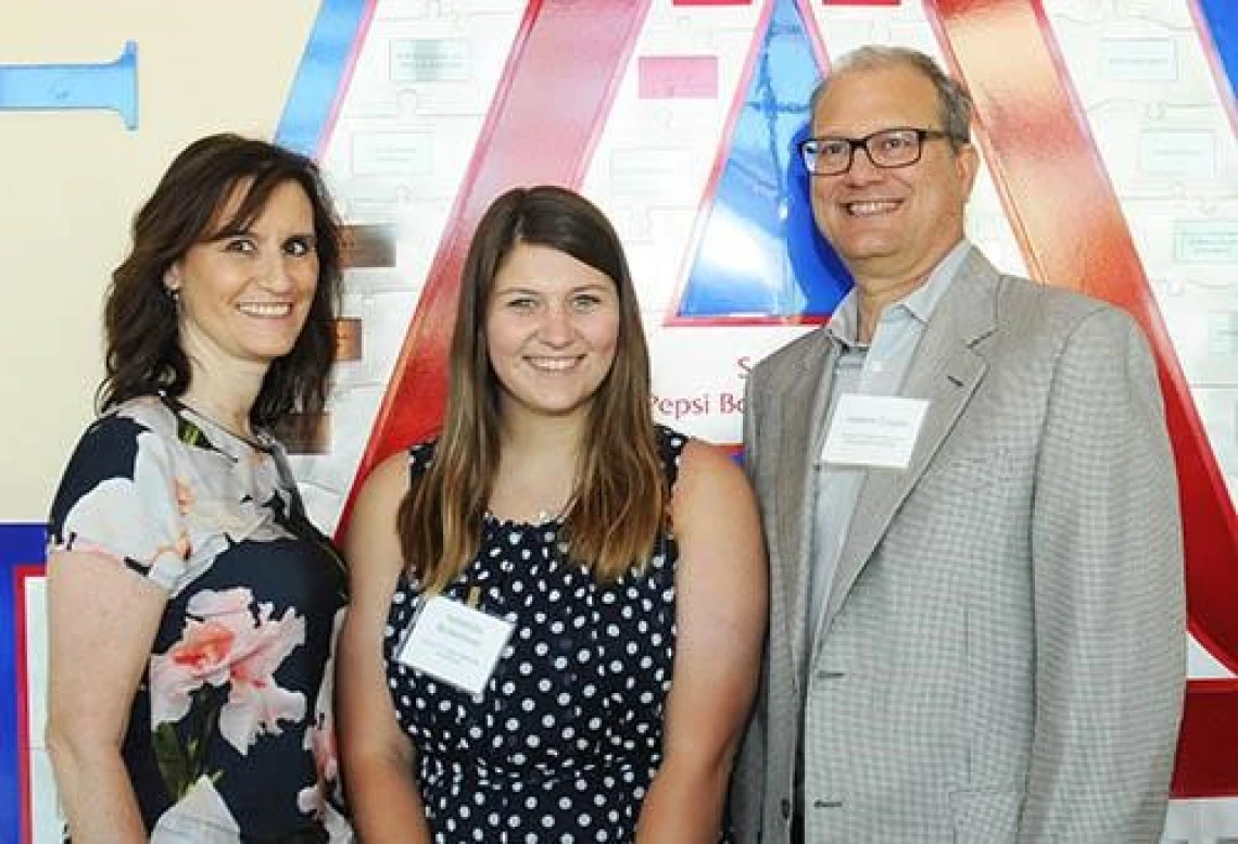 Vicky Capin, Amanda Robertson, and Jim Capin (left to right)