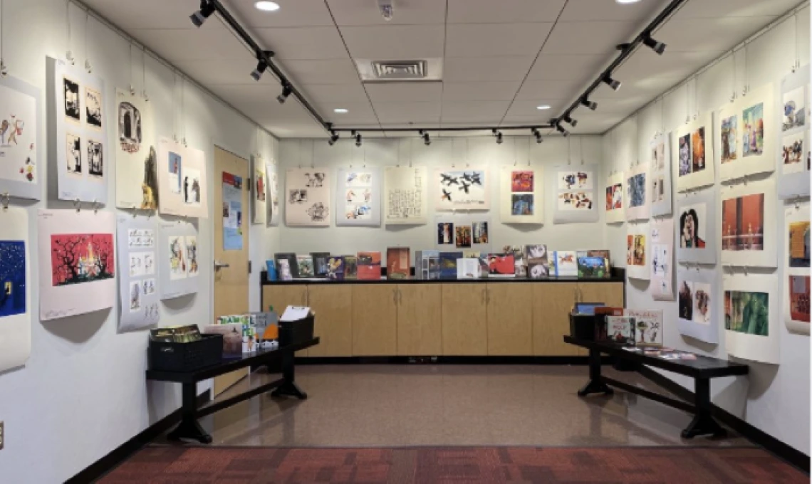 The Colorful World Beyond the Seven Hills exhibit