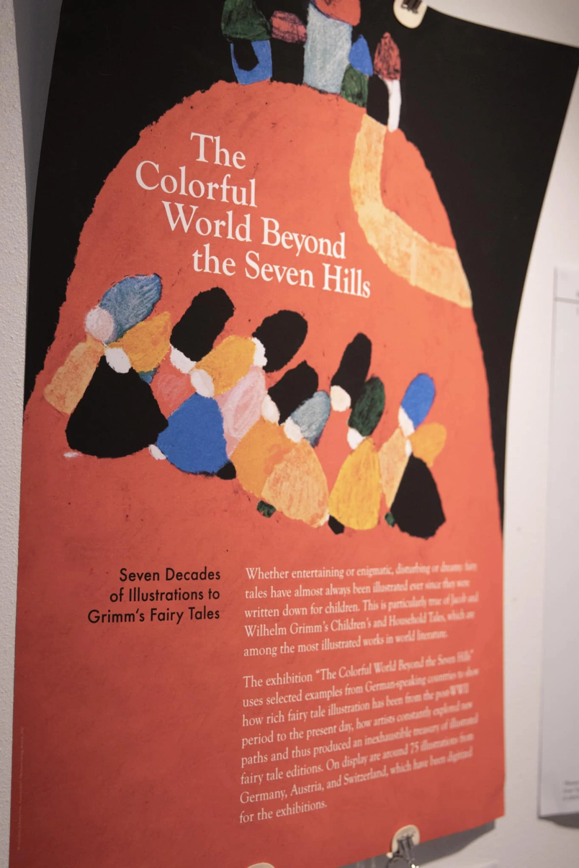 The Colourful World Beyond the Seven Hills' exhibit