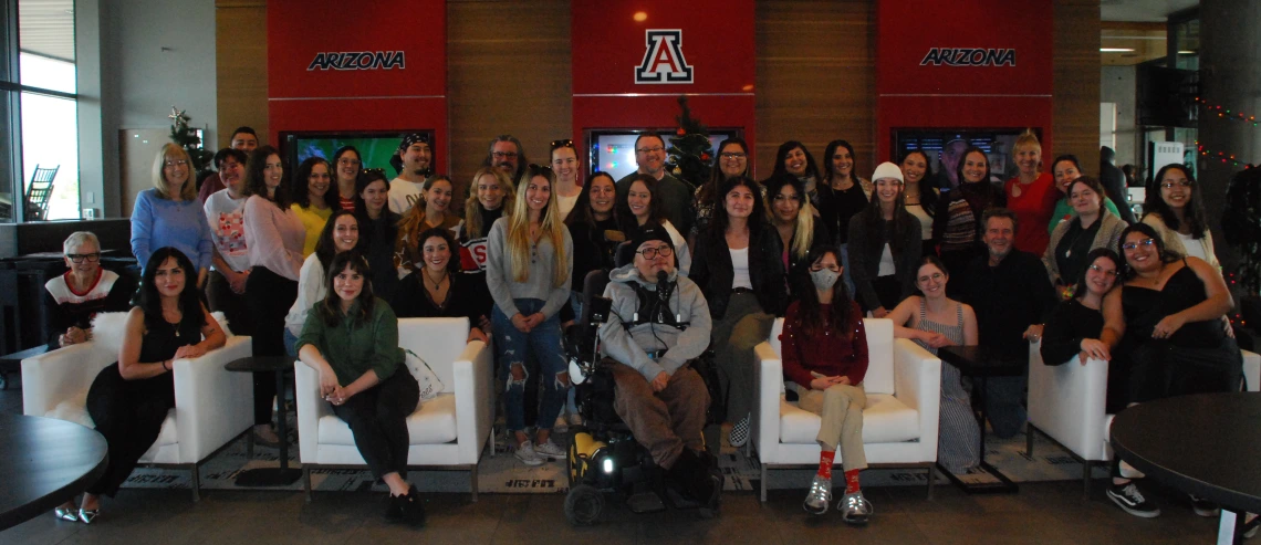 group photo of year end celebration