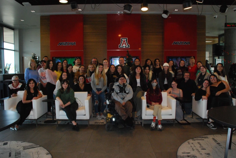 group photo of year end celebration