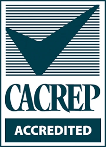 CACREP Accredited logo