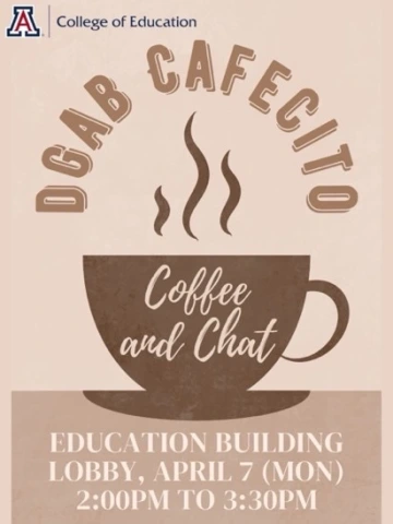 DGAB Cafecito promo flyer
