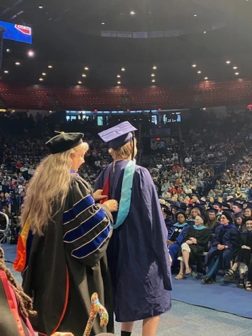 Laura Graduating