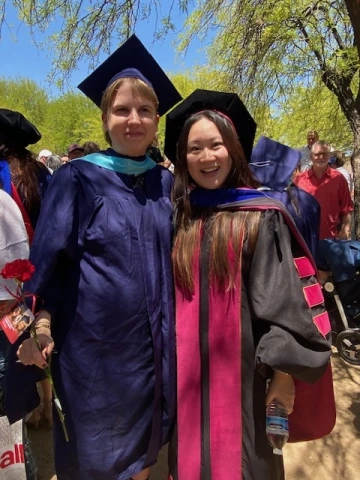 Laura Graduating